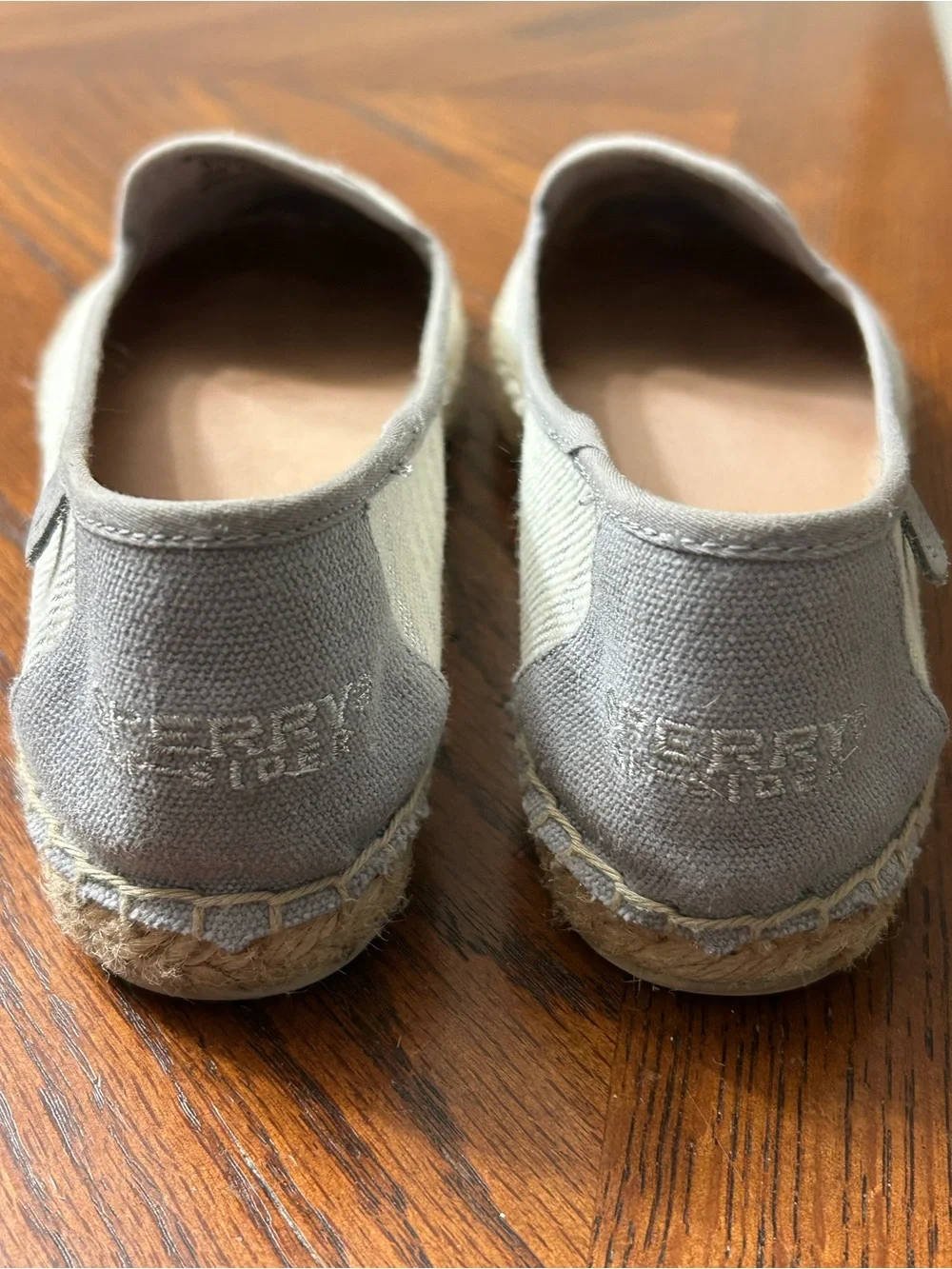 Sperry Women's Metallic Espadrille Slip-On Flats
